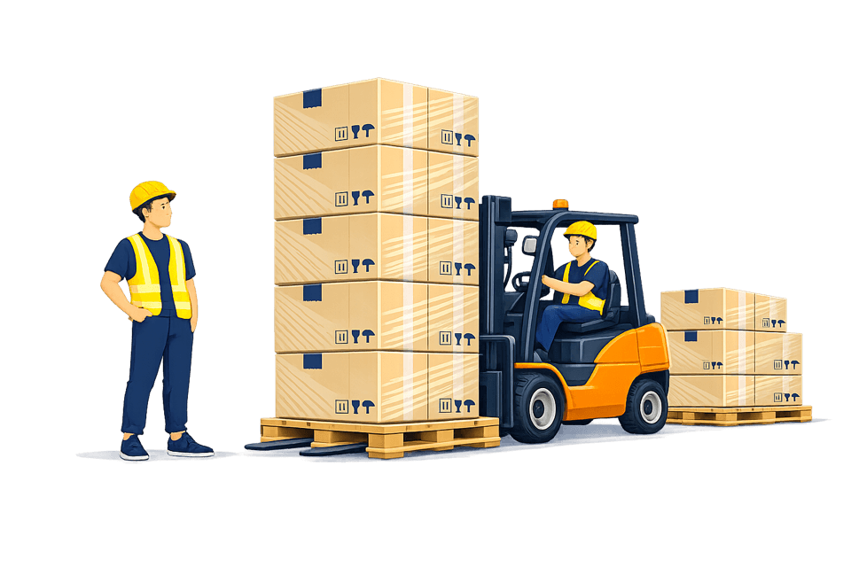 Spedizioni pallet e bancali